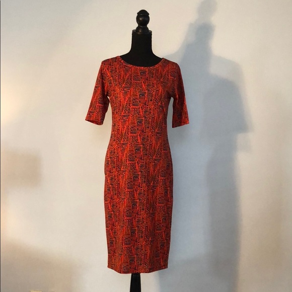 LuLaRoe Julia Size S - Picture 2 of 5